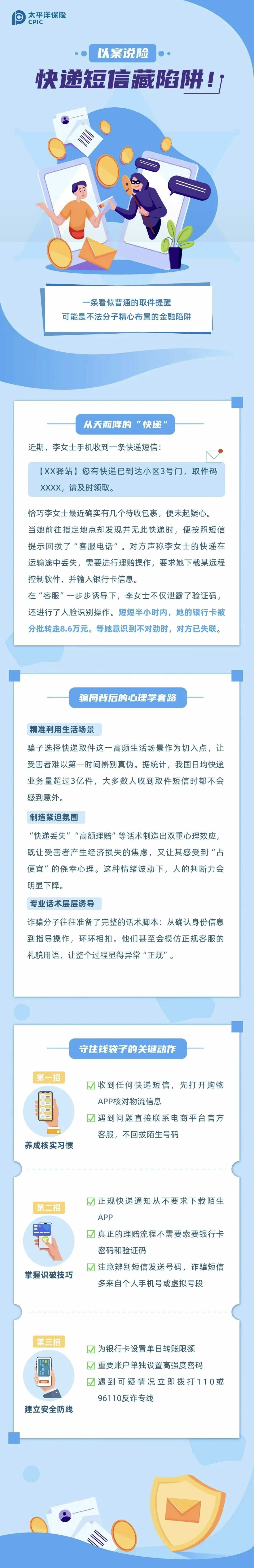 19.【以案说险】快递短信藏陷阱！