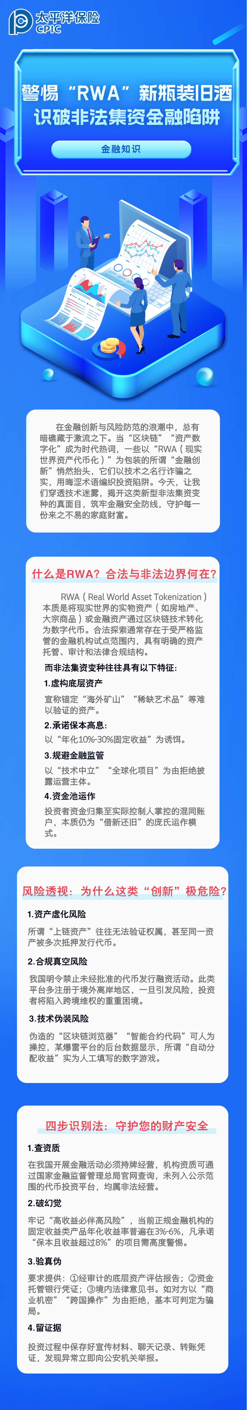 【金融知识】警惕“RWA”新瓶装旧酒，识破非法集资金融陷阱 (1)
