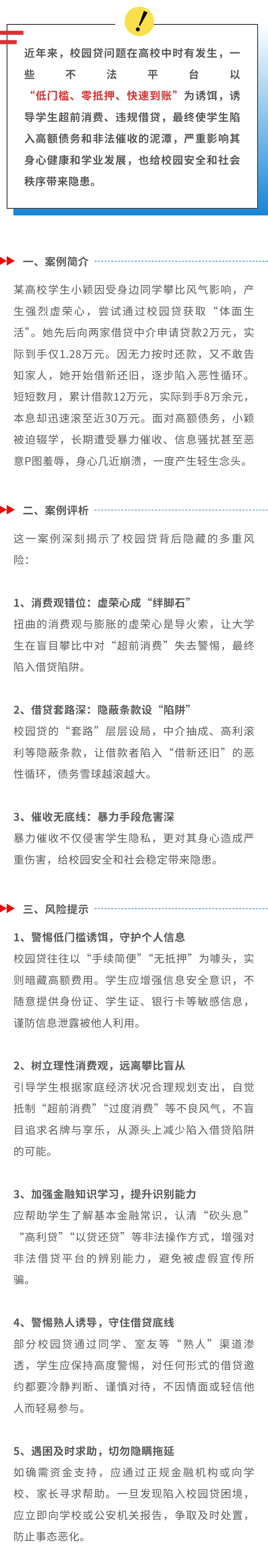 沪知消保丨消保提示——警惕校园贷陷阱，守护青春航向